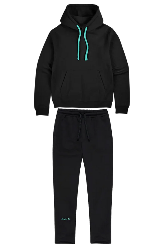 Conjunto Syna World Negro Azul Cielo