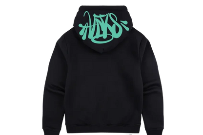 Suéter Syna World Negro Azul Cielo