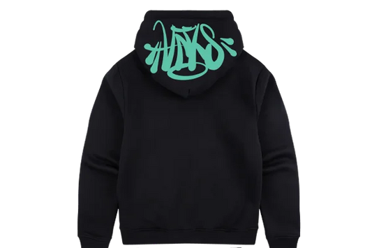 Suéter Syna World Negro Azul Cielo