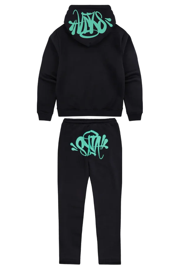 Conjunto Syna World Negro Azul Cielo