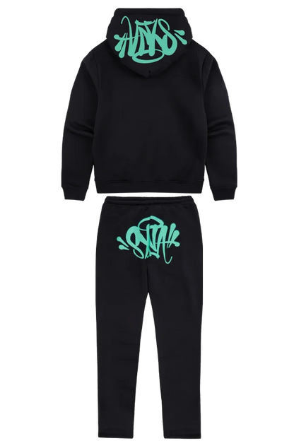 Conjunto Syna World Negro Azul Cielo