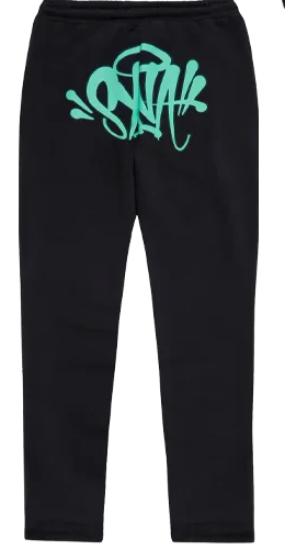 Pants Syna World Negro Azul Cielo