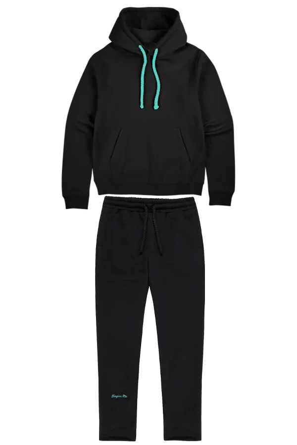 Conjunto Syna World Negro Azul Cielo